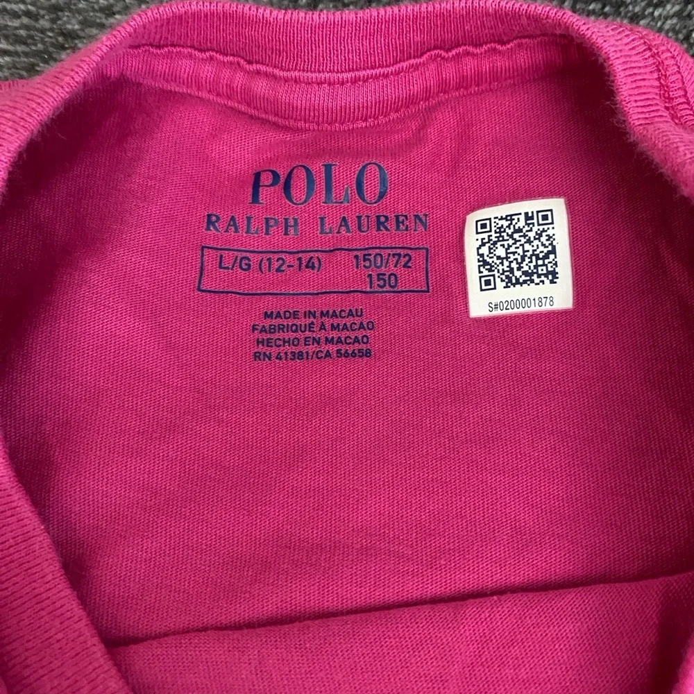 Polo Bear by Ralph Lauren Pink Bear Graphic Tee